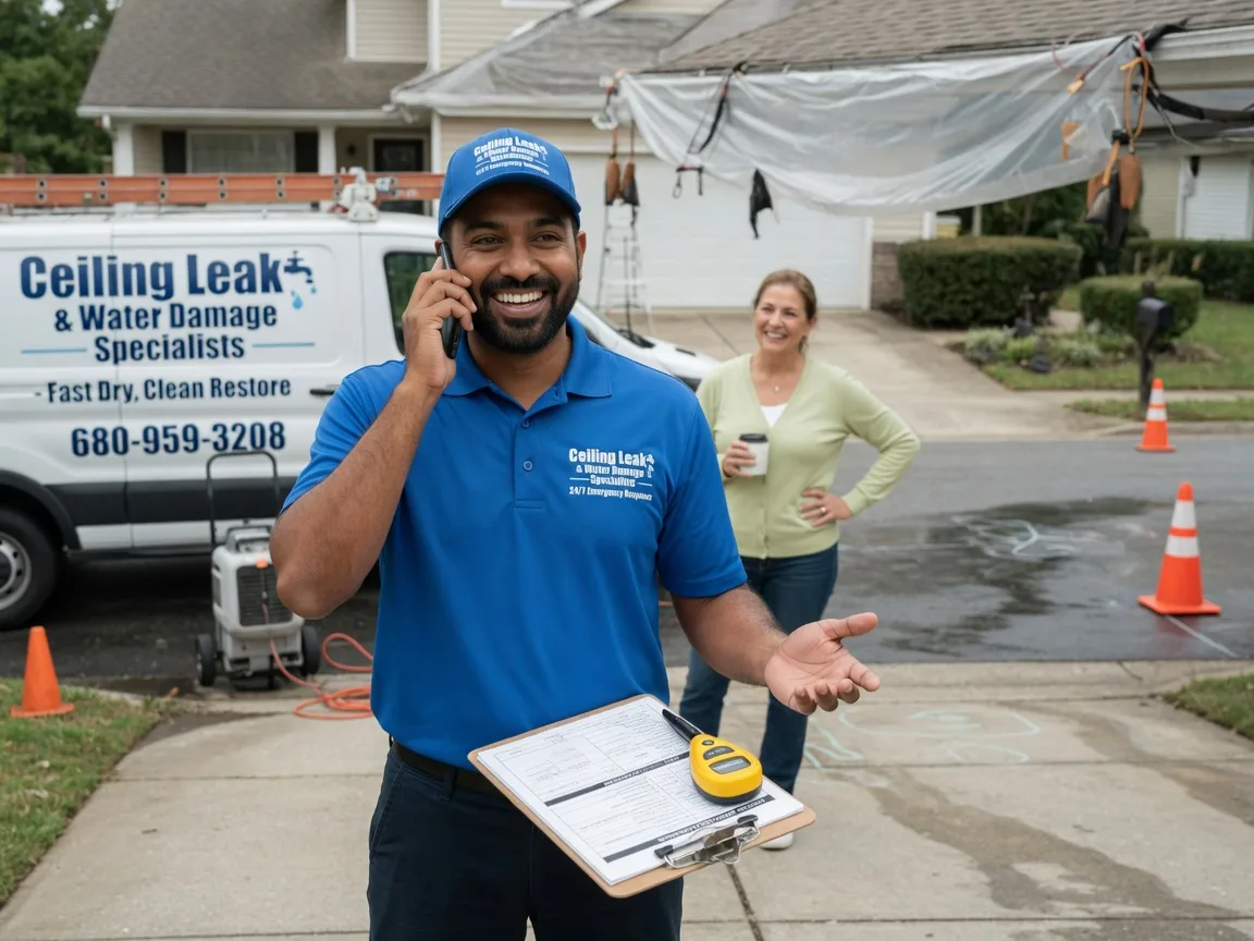 Ceiling Leak Cleanup Oberlin, OH FAQs